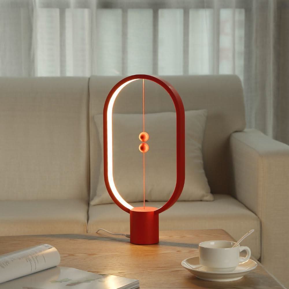 BowLift | Wood LED Table Lamp with Magnetic Switch
