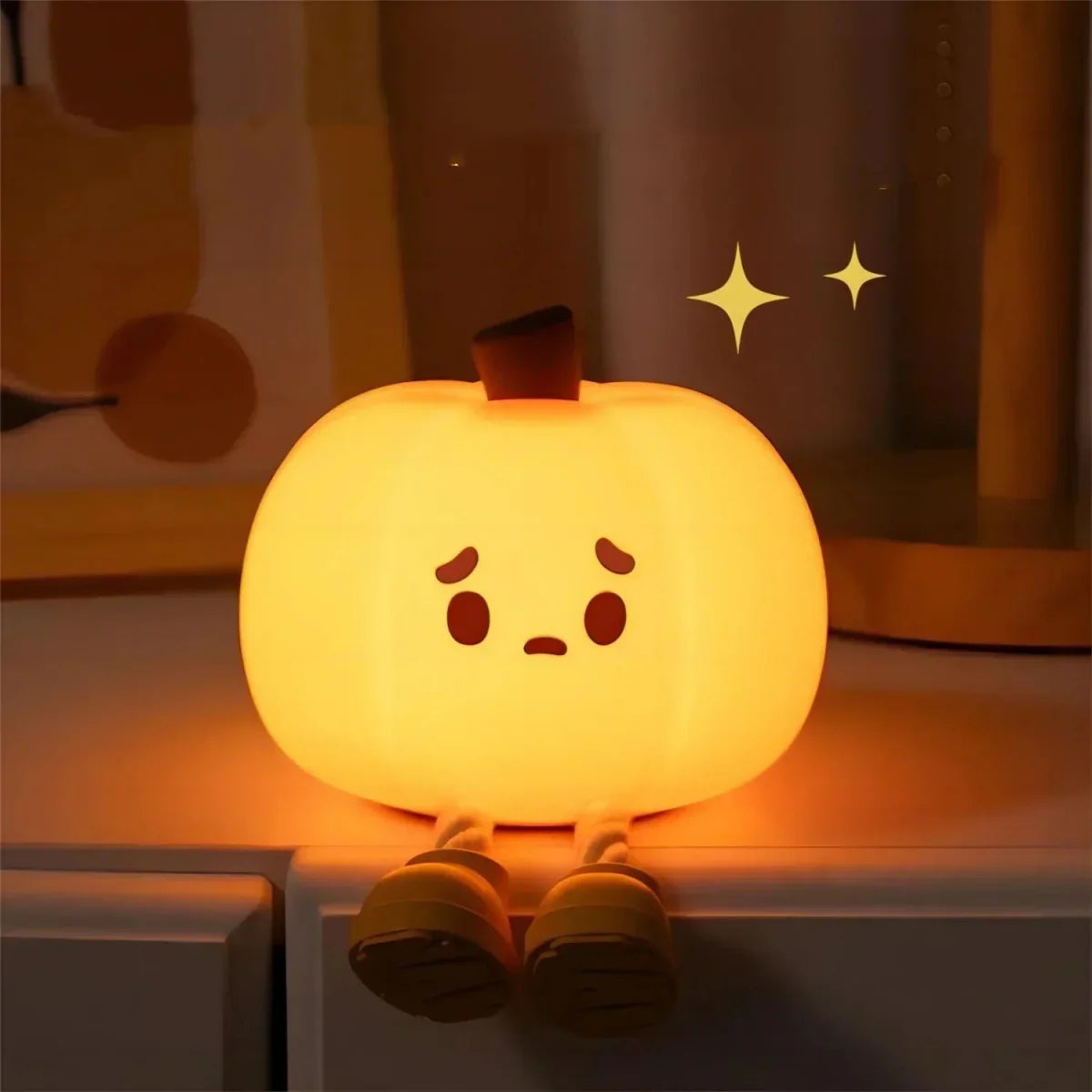 BowLift | Pumpkinshape – Soothing pumpkin-shaped night light for relaxed children’s sleep