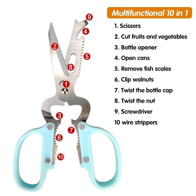 BowLift | 10in1 Multifunctional Kitchen Scissors