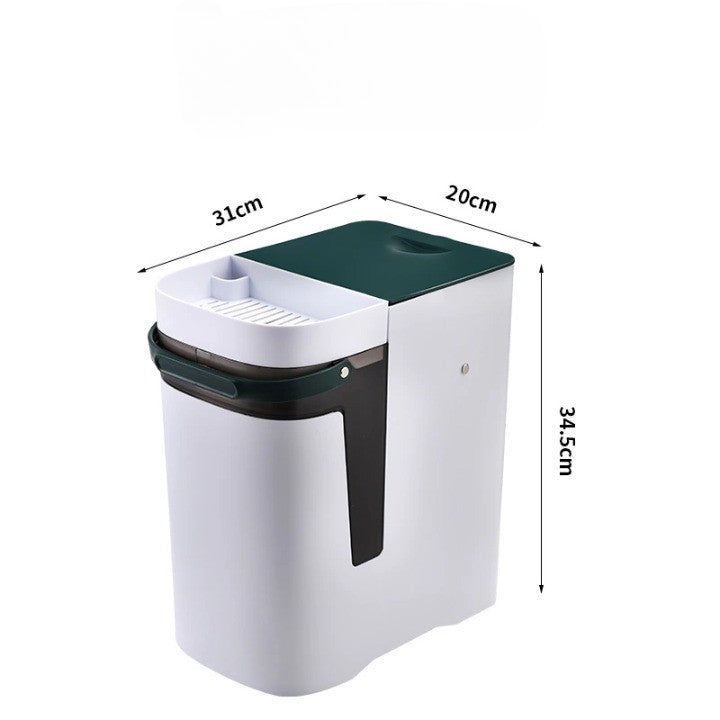 BowLift | 2in1 Dry & Wet Storage Easy Trash Can