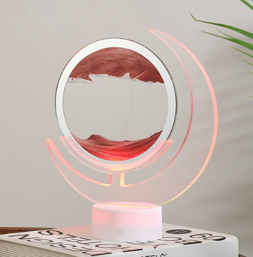 BowLift | Sand Serenity Moon Shape Night Light