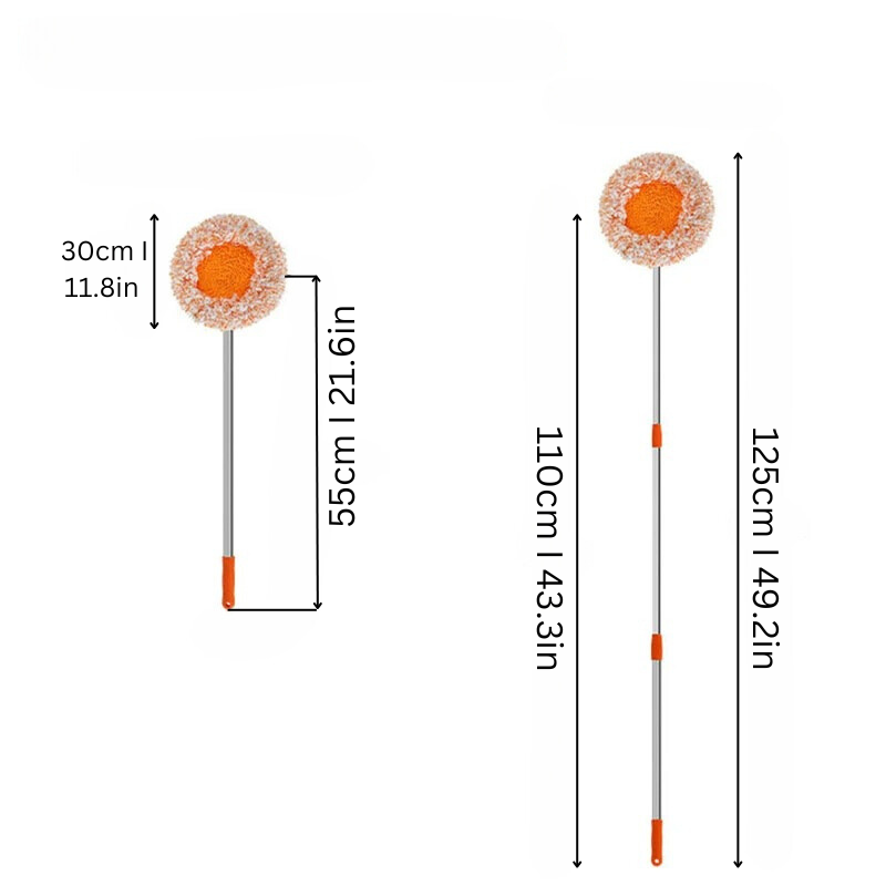 BowLift | Microfibre Spin Mop Set Adjustable Cleaning Tool