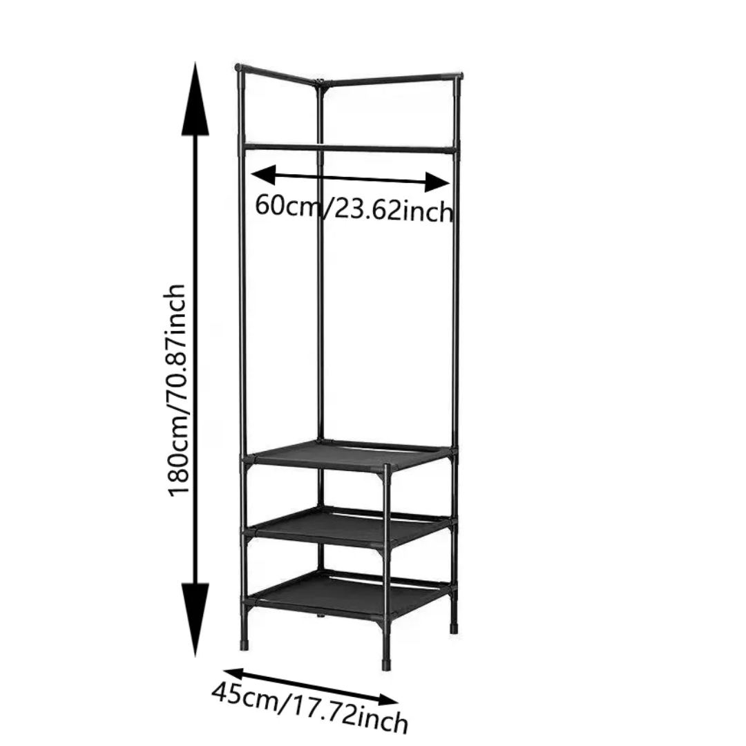 BowLift | 3Layer Clothing Rack