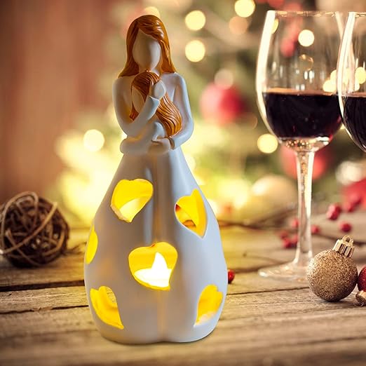 BowLift | Table Lamp Romantic Resin Warm Heart Light