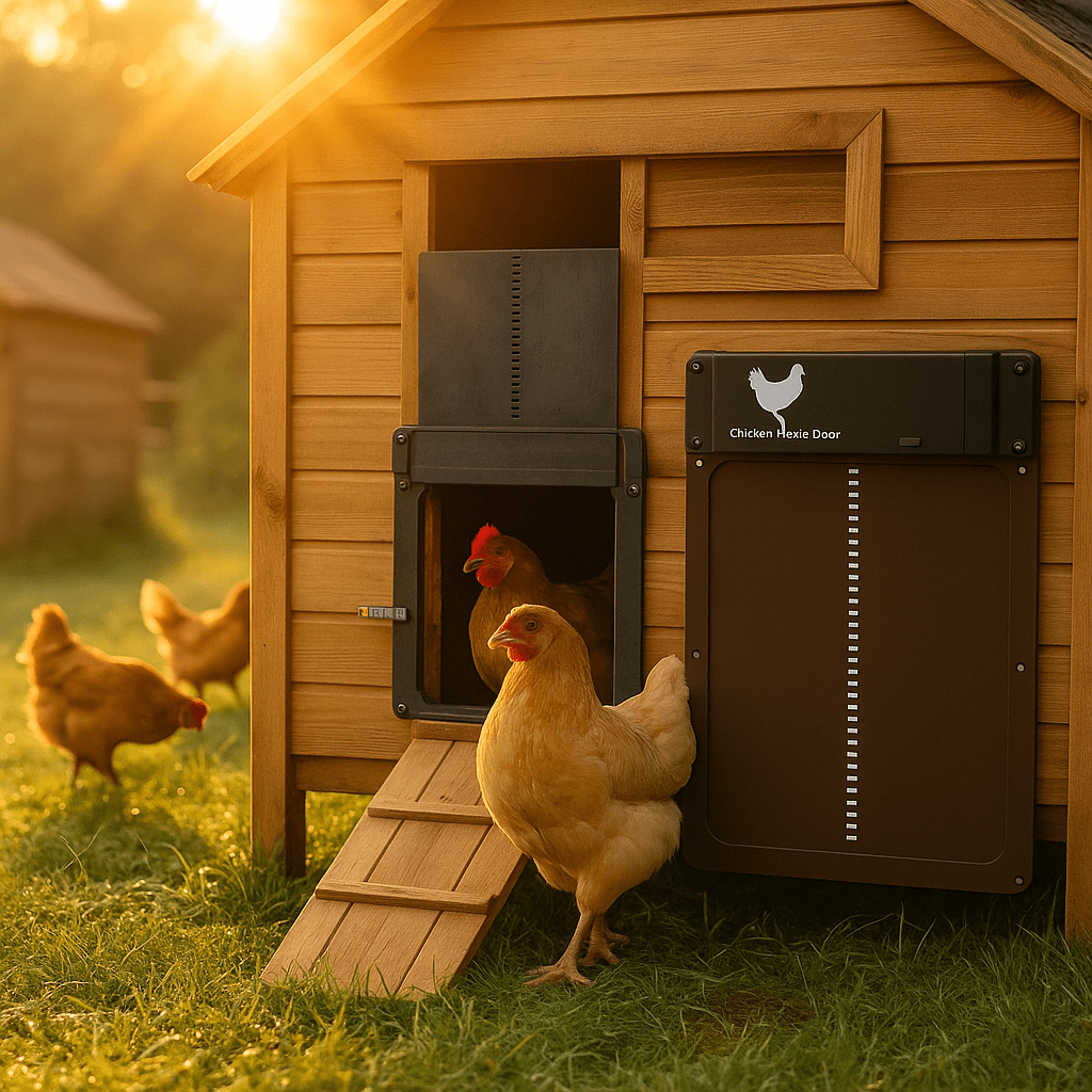 BowLift | ROOSTSECURE – Automatic Chicken Coop Door with Light Sensor & Weather Protection