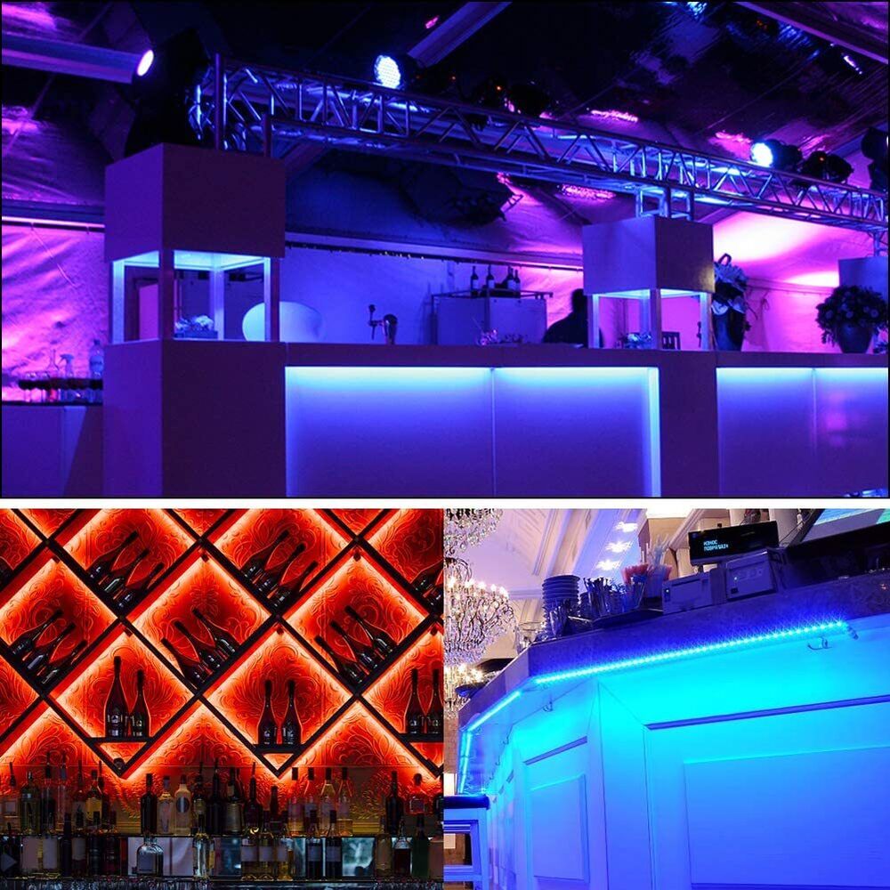 BowLift | LED Light Strip, 30 m, 15 m, Music Synchronization, Bluetooth, 5050, RGB Ambient Light with Remote Control