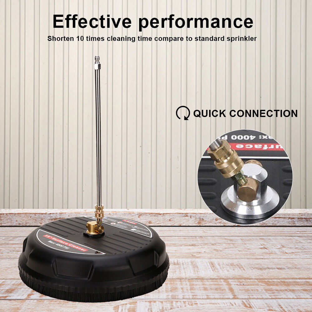 15 INCH SURFACE CLEANER PRESSURE WASHER - EASY INSTANT SETUP Bowlift