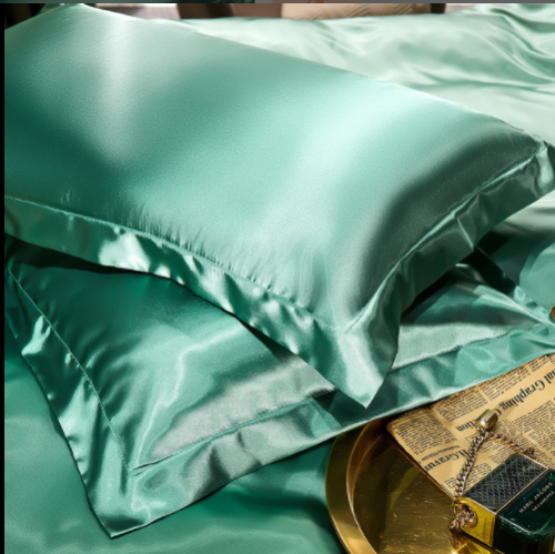 1/2PCS Soft Pillowcase Silk Satin Pillow cases Home Decor Bedding Cushion Covers Bowlift