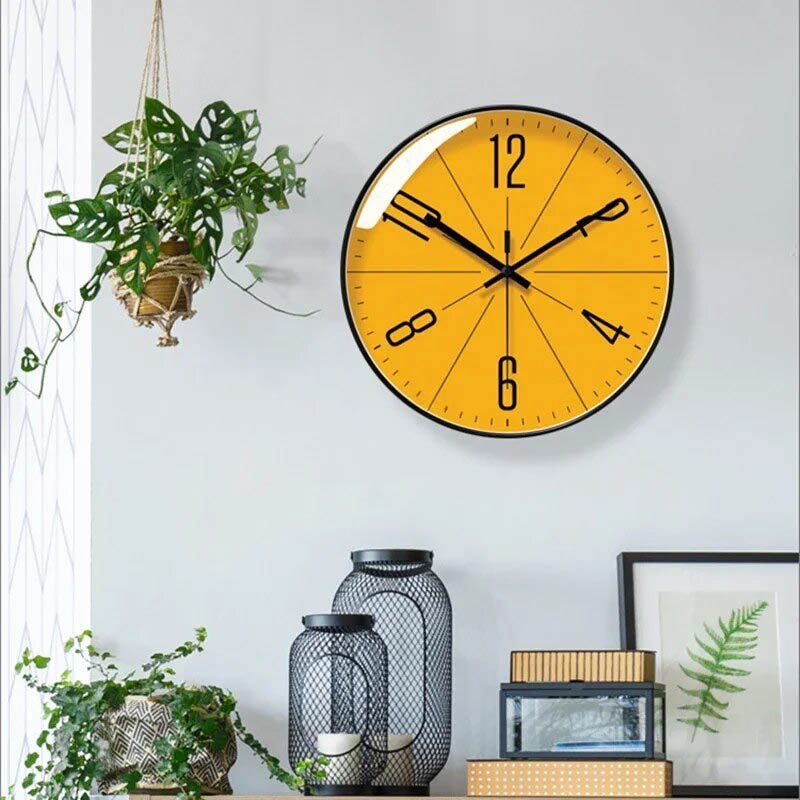 BowLift | HUSKLOK – Silent Nordic Wall Clock with Minimalist Design
