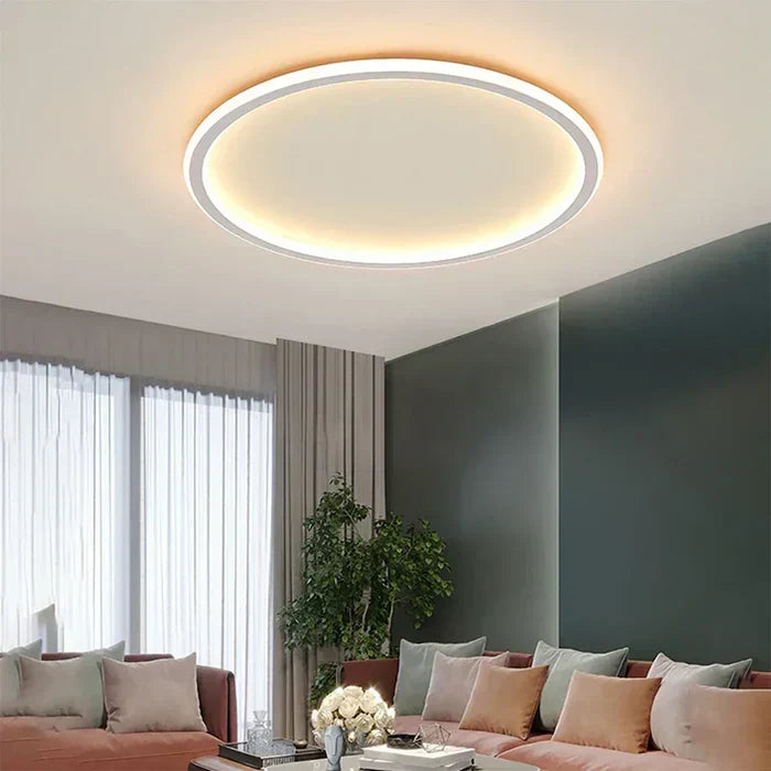 BowLift | Scandinavian Round Ceiling Lamp - AuroraSphere