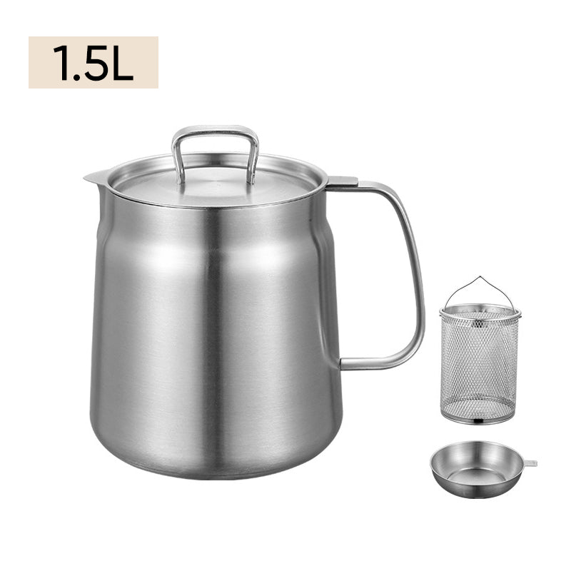 BowLift | 2-in-1 304 Stainless Steel Multifunctional Oil Filter Pot