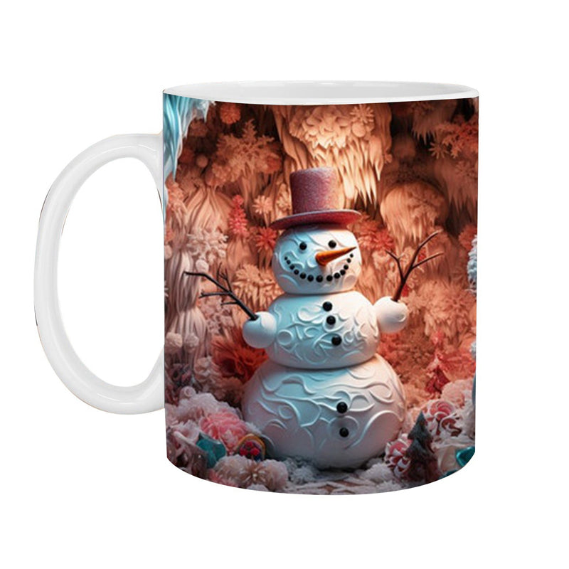 BowLift | 3D Christmas Snowman Mug