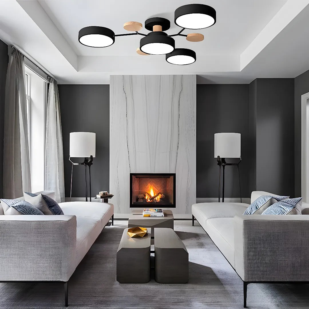 BowLift | Modern Flush Mount LED Ceiling Light