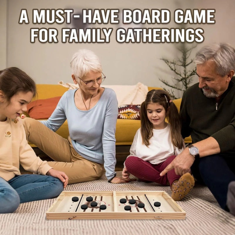 BowLift | Fast Sling Puck Game, Fast-Paced Fun for All Ages