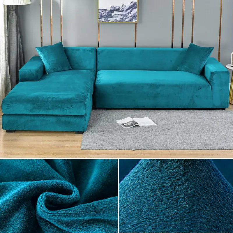 BowLift | Sofa Cover Velvet Stretch Washable Protector