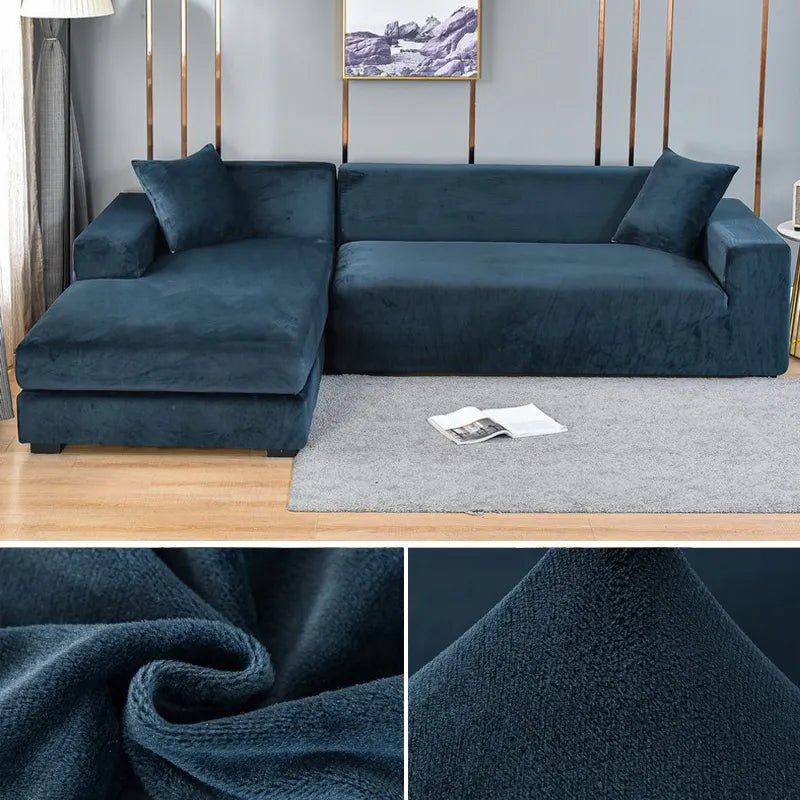 BowLift | Sofa Cover Velvet Stretch Washable Protector