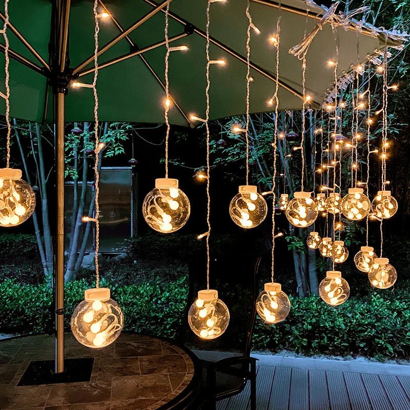 BowLift | String Lights – Solar Pendant – elegant design – solar powered