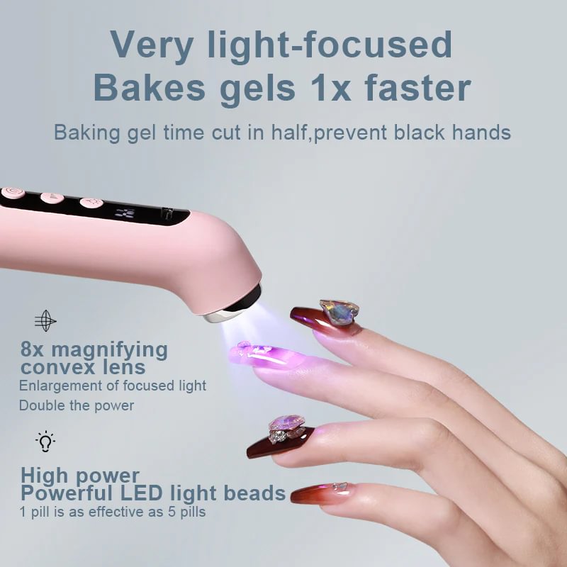 BowLift | 2 IN 1 GRINDING AND MANICURE TOOL WITH LED LIGHT
