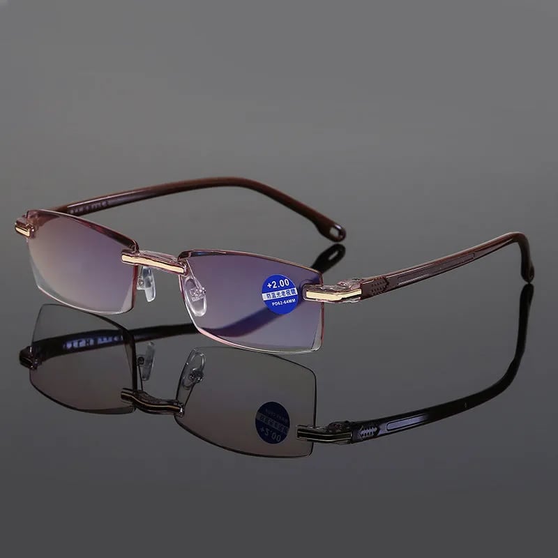 BowLift | High Hardness Anti-Blue Progressive Distance and Near Range Dual-Use Reading Glasses