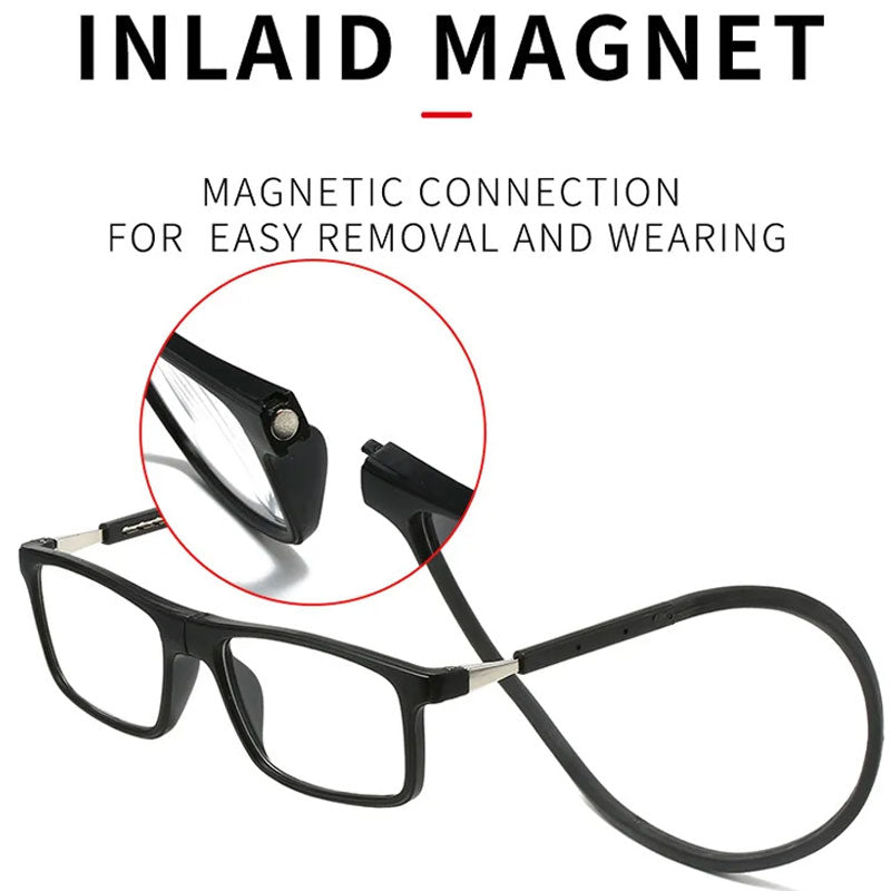 BowLift | Magnetic Neck Hanging Anti-Loss Anti-Blue Light Reading Glasses