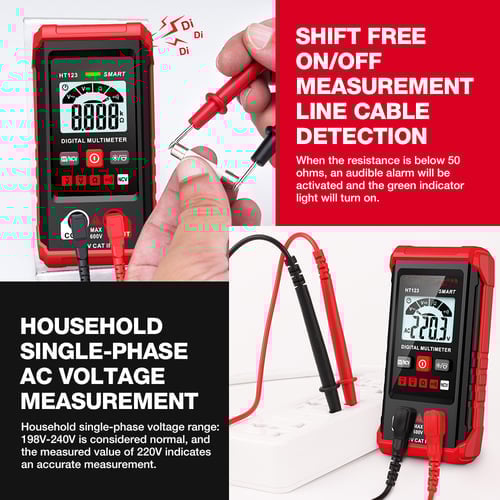 BowLift | Fully automated intelligent digital multimeter with anti-burning