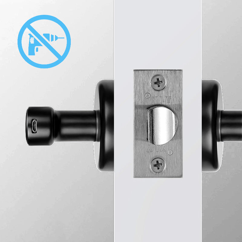 BowLift | Fingerprint Smart door lock handle with Bluetooth APP control