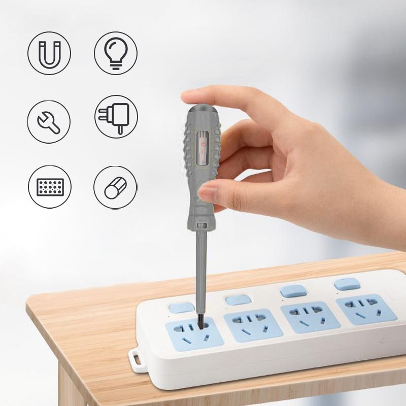 BowLift | 2-in-1 strong magnetic screwdriver with high torque Electricity detector