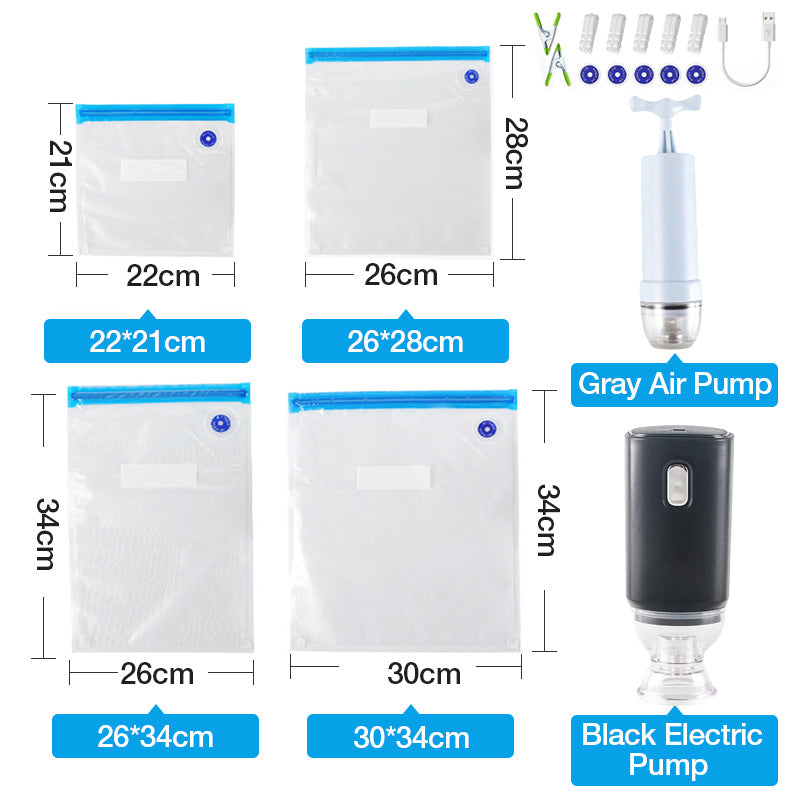 BowLift | Kitchen vacuum sealing bag set