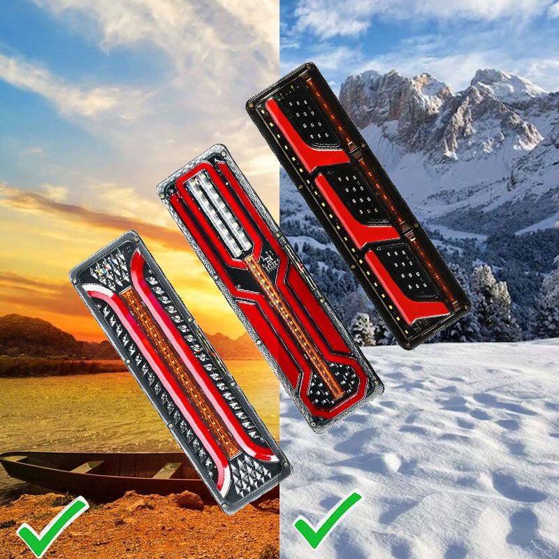 BowLift | 2 powerful LED tail lights for trucks