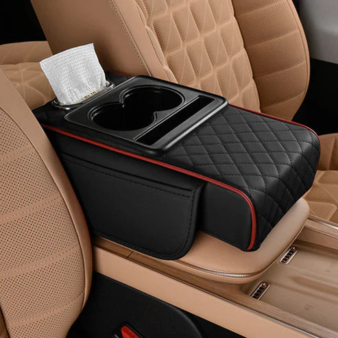 BowLift | Integrated multifunctional riser cushion for car armrests under pressure