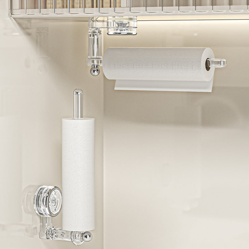 BowLift | Multifunctional vacuum suction cup toilet paper holder
