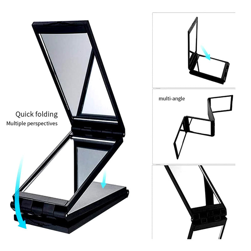 BowLift | Multi Angle Folding Mirror for Self Haircutting - Head Back View Available