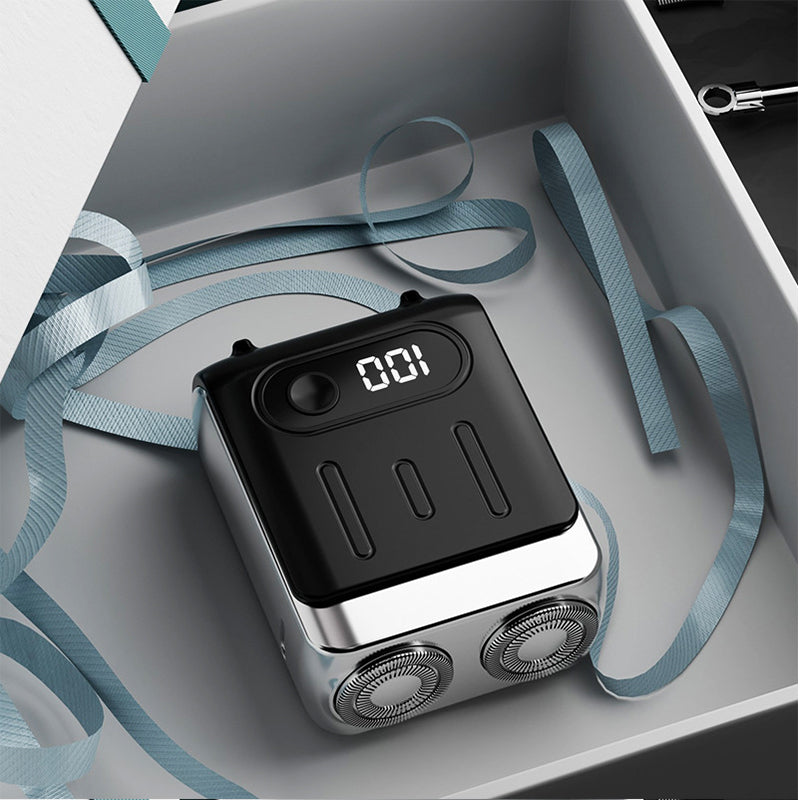 BowLift | Men's Portable Mini Rotary Electric Shaver