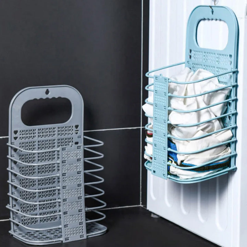 BowLift | Foldable wall-mounted laundry basket