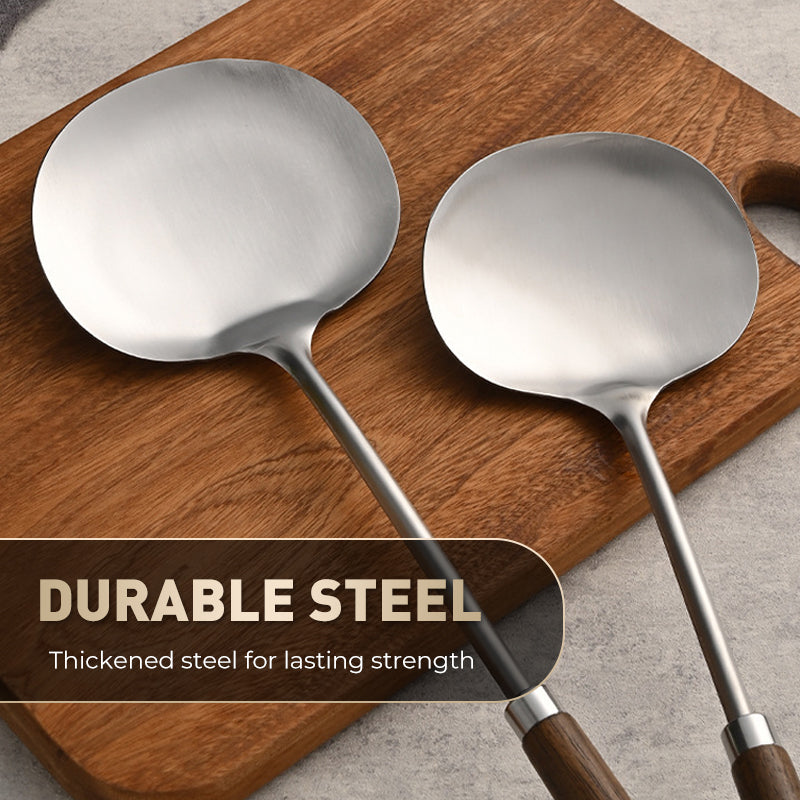 BowLift | 2-in-1 cooking spoon in stainless steel