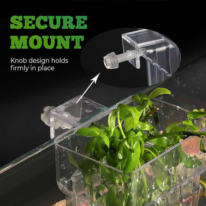 BowLift | Hanging aquarium plant holder