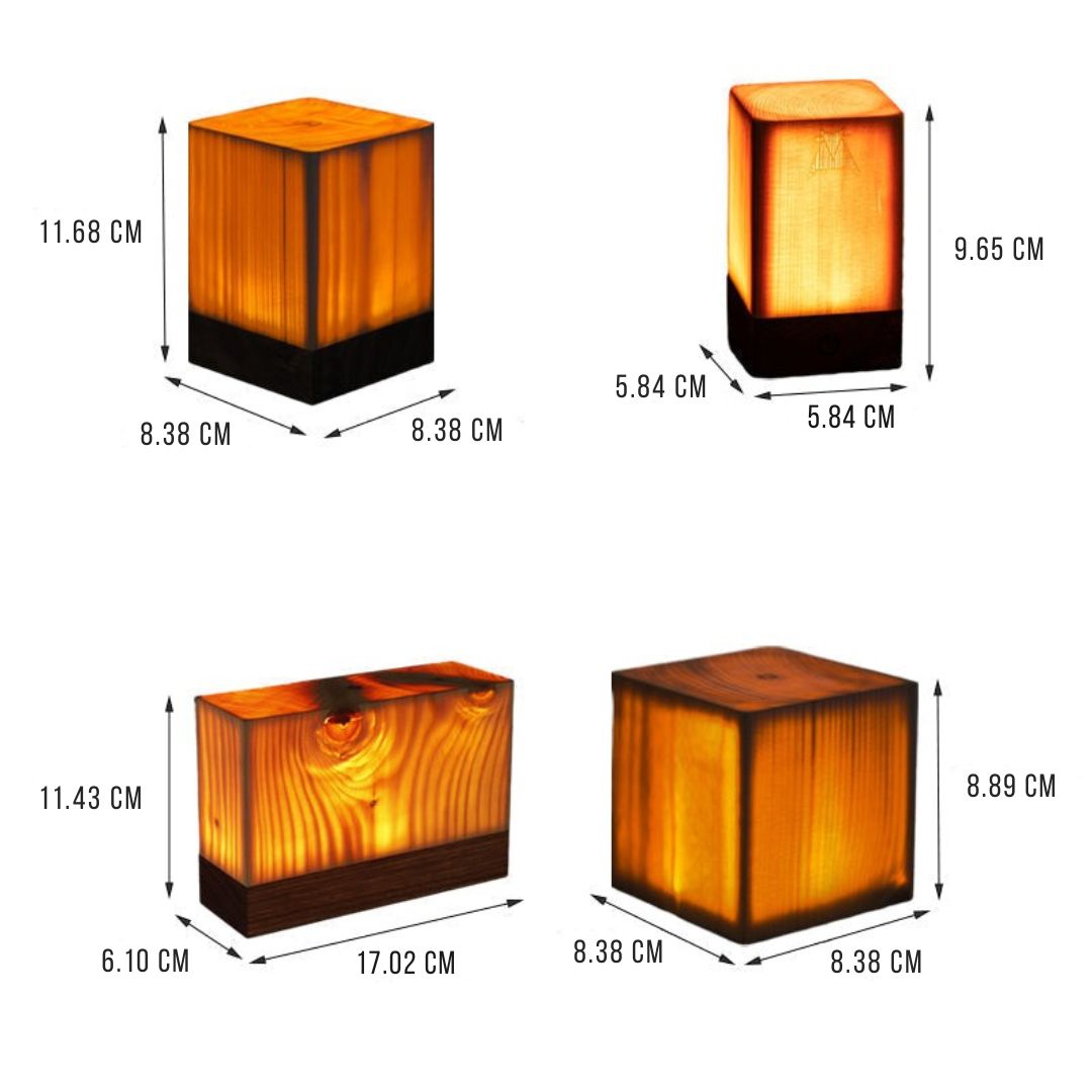 BowLift | Stylish LED Table Lamp - WoodGlow