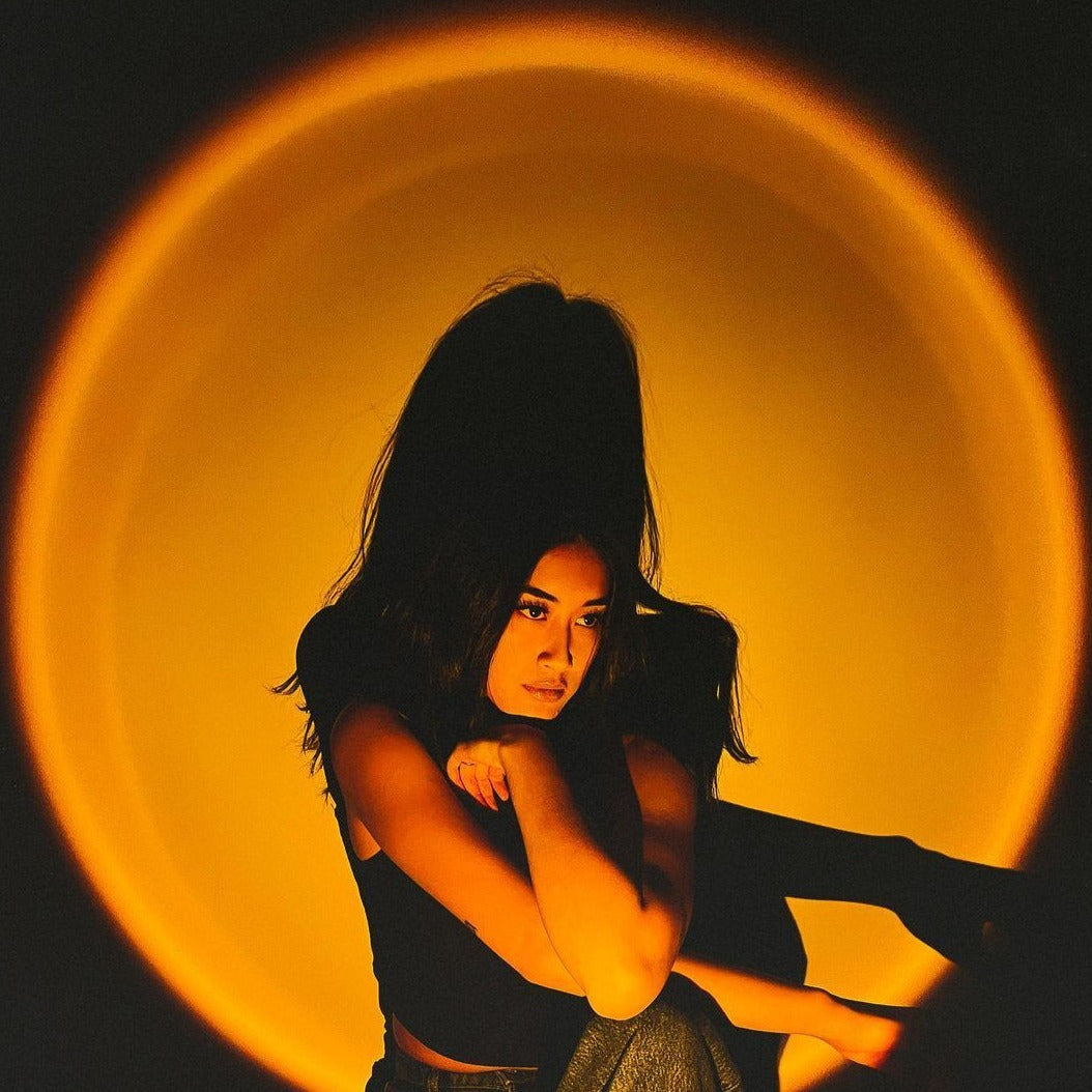 BowLift | GlowDusk – Sunset Lamp with Adjustable Colors and Angles