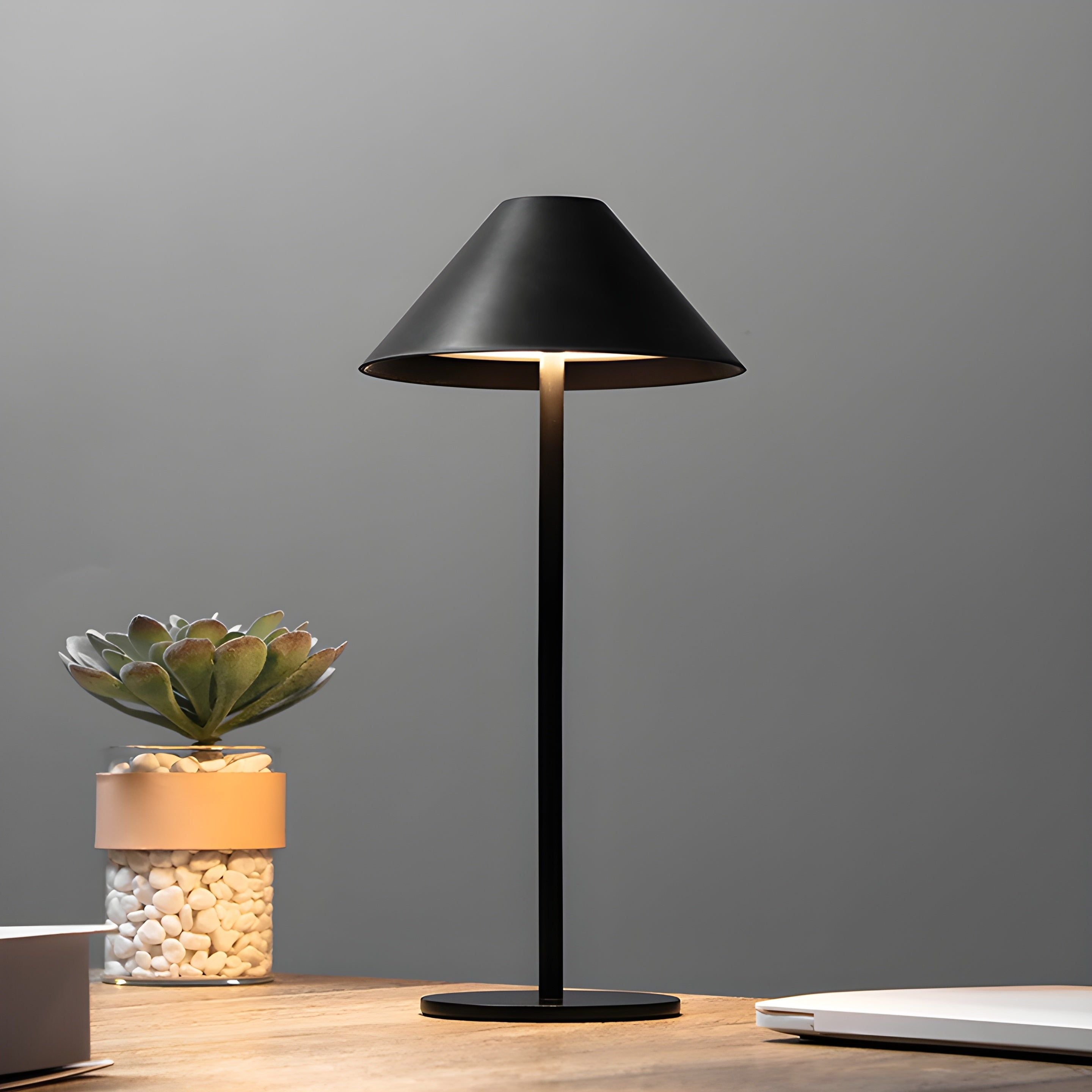 BowLift | Minimalistic dimmable Touch table lamp - waterproof and rechargeable light Color