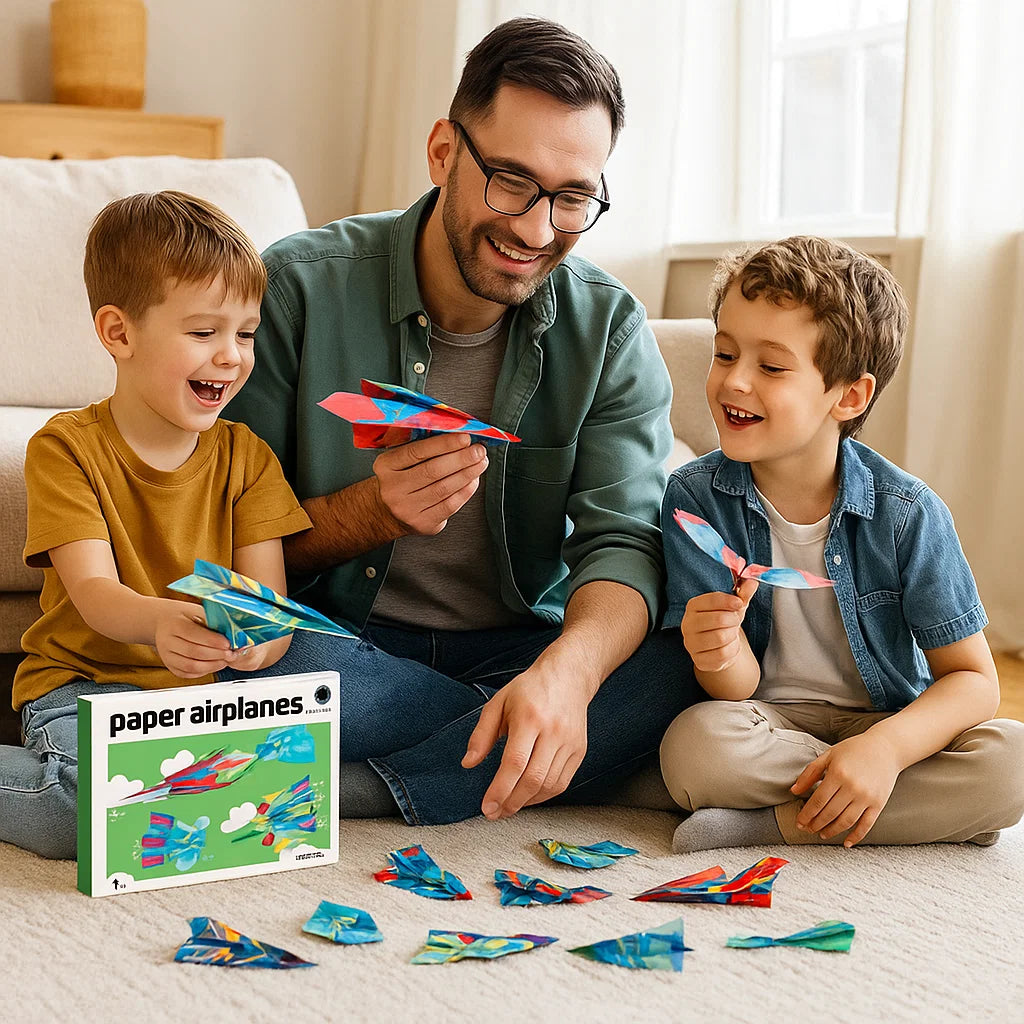 BowLift | Paper Plane Building Set with Instructions