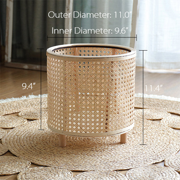BowLift | Braided Flower Pot Holder made of Rattan