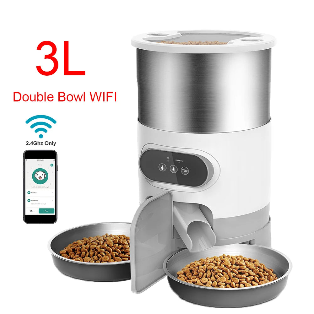 BowLift | 2-Way Splitter Automatic Smart Pet Feeding Station