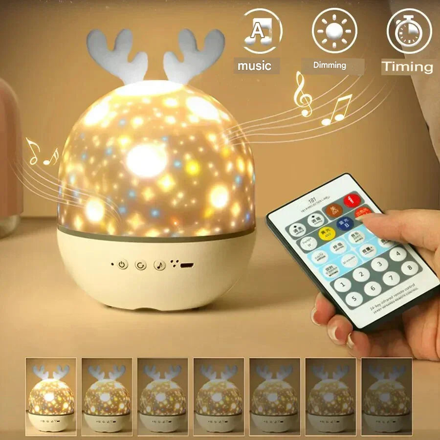 BowLift | Unique Pattern Night Light for Children - StarryDream