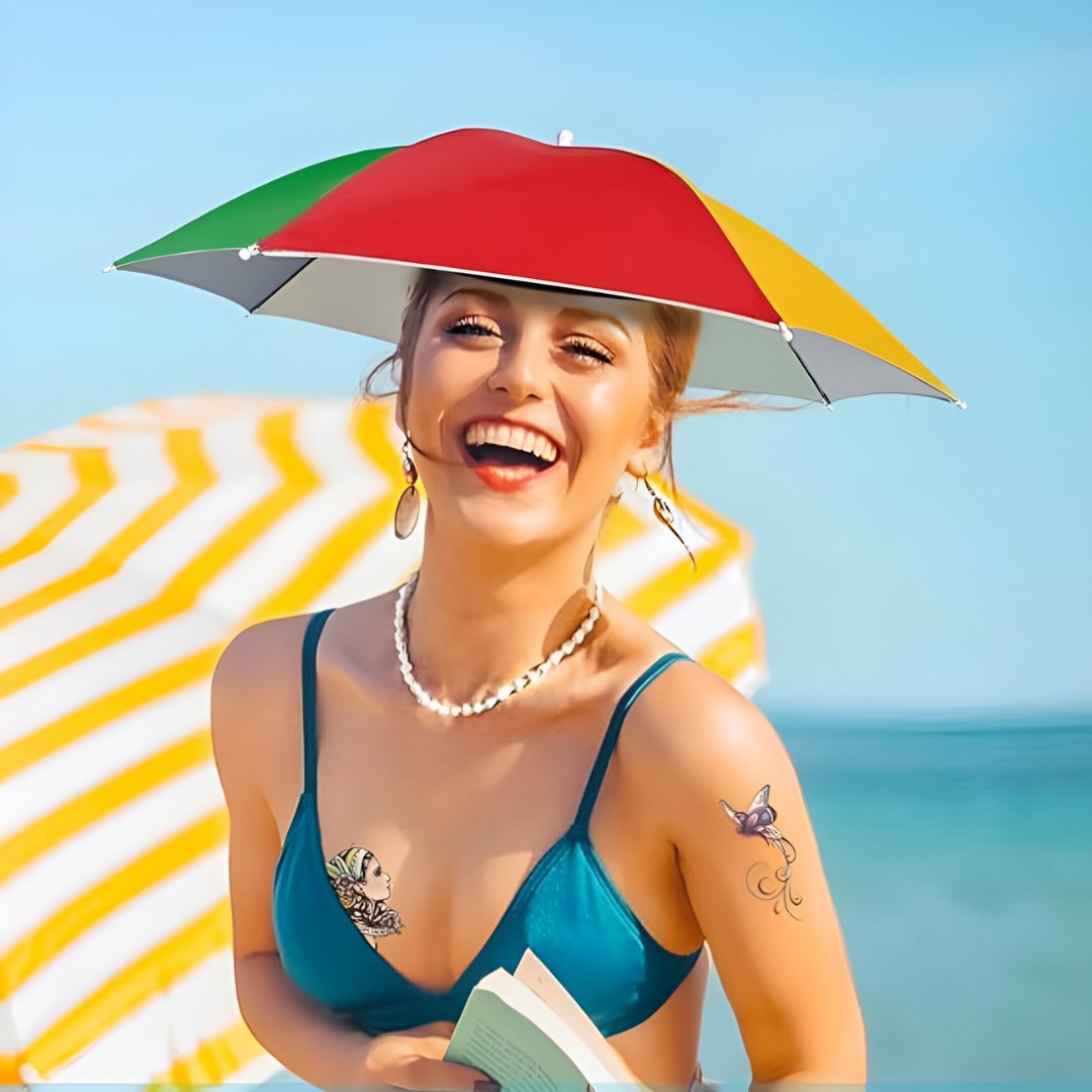 ShadeMate – UV Protection Umbrella Hat