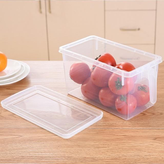 BowLift | Kitchen Transparent PP Storage Box Grains Beans Storage Contain Sealed Home Organizer Food Container Refrigerator Storage Boxes