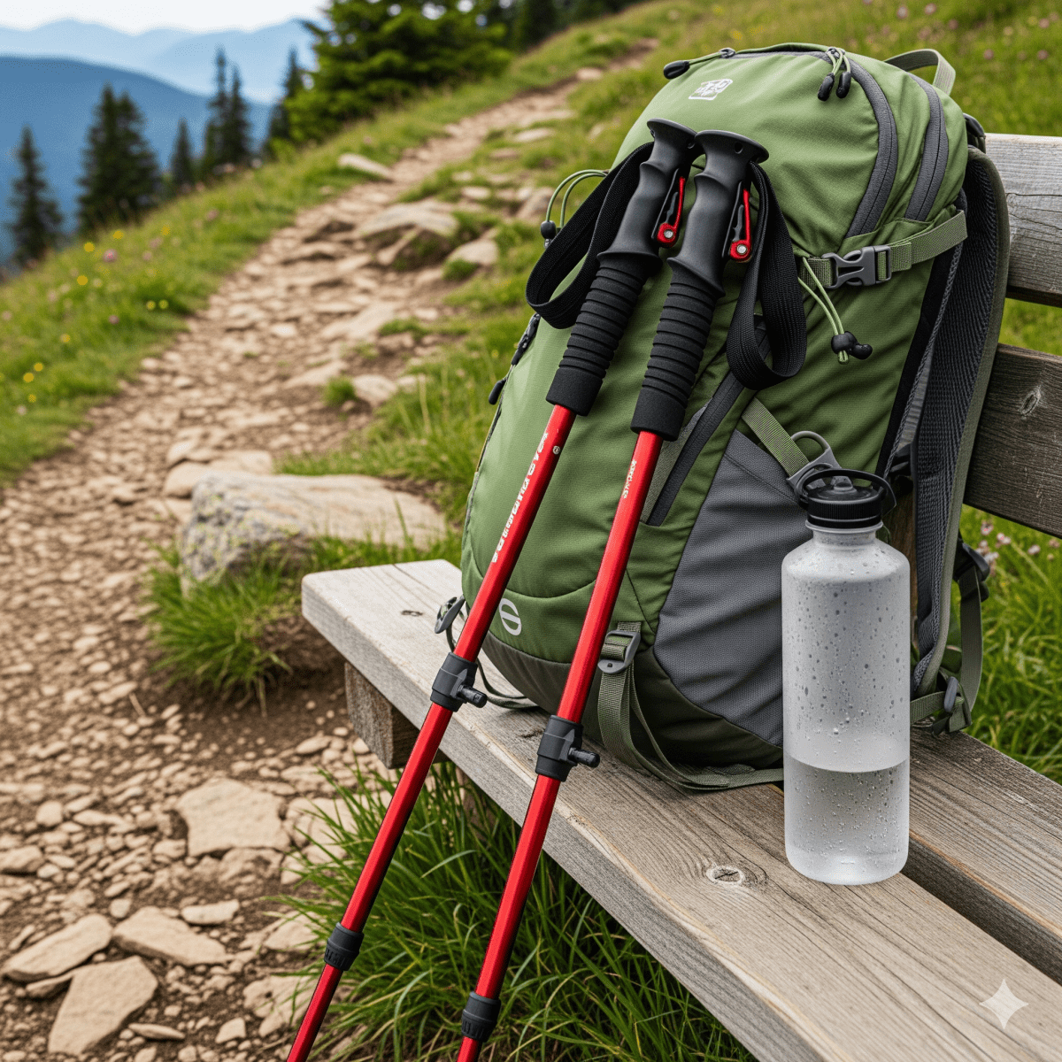 BowLift | VERTEX POLES – Adjustable Hiking Sticks for Stability and Comfort