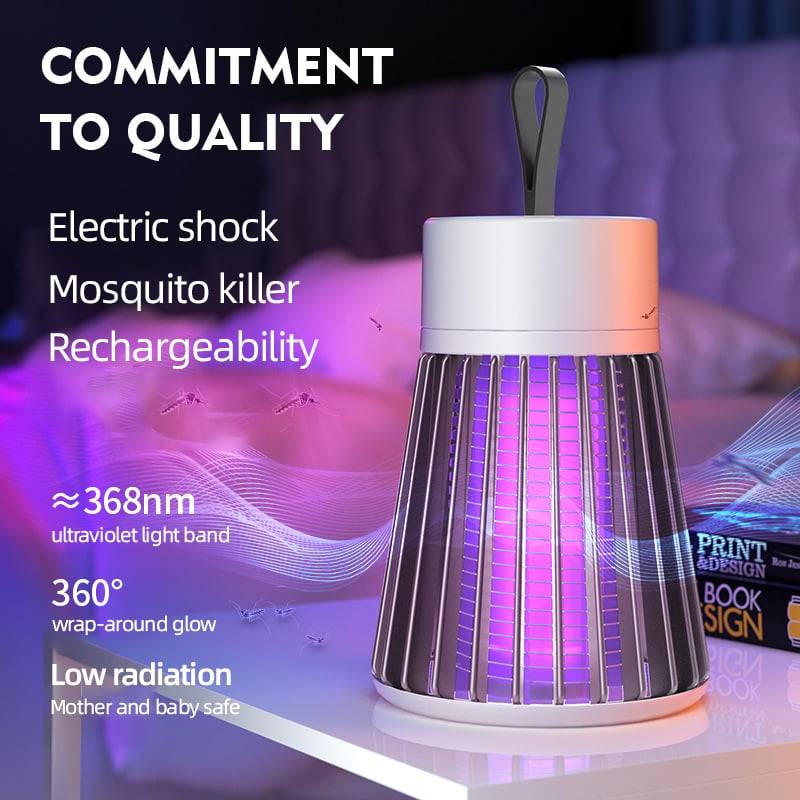 BowLift | USB rechargeable mosquito and fly trap lamp