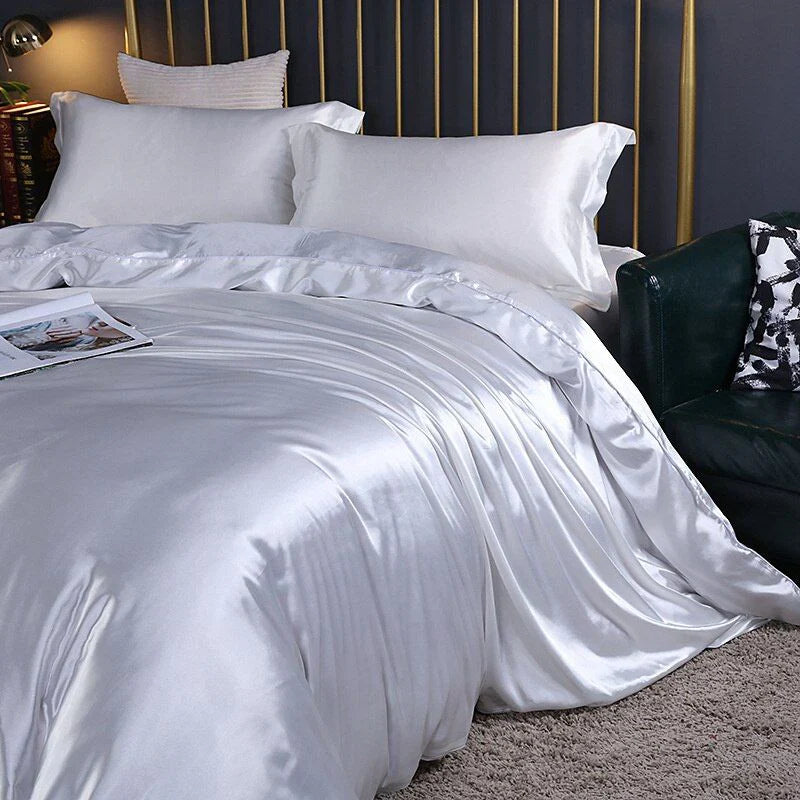 BowLift | Elegant Satin Silk Bedding Set - Luxurious Comfort for Every Night