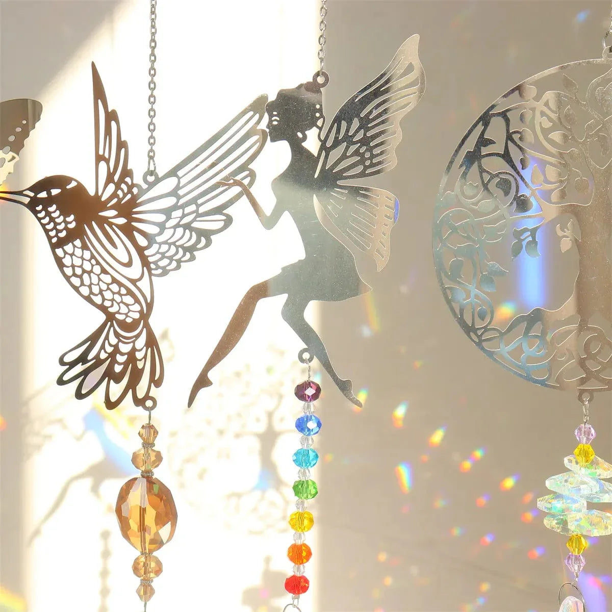 BowLift | Nature's Dance Crystal Sun Catcher