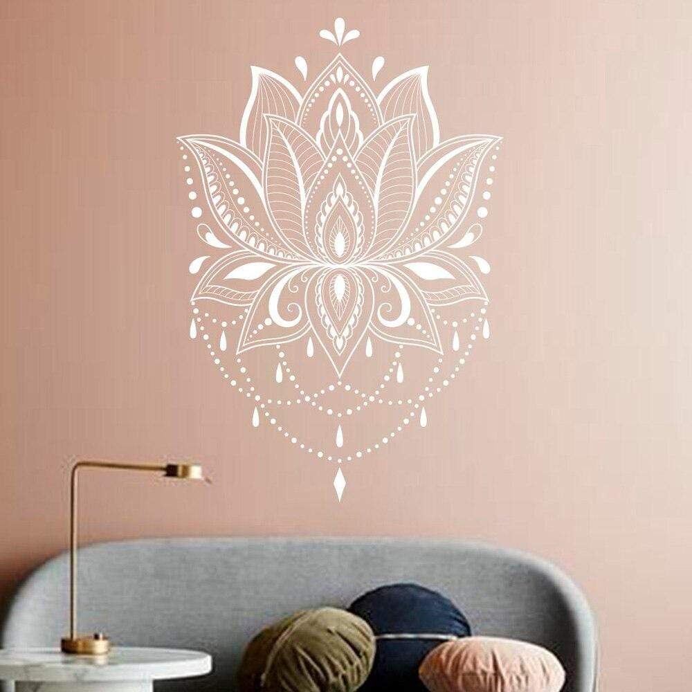 BowLift | Lotus Mandala Wall Sticker